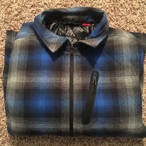 Mens Spyder Insulated T-shirt Jacket Small